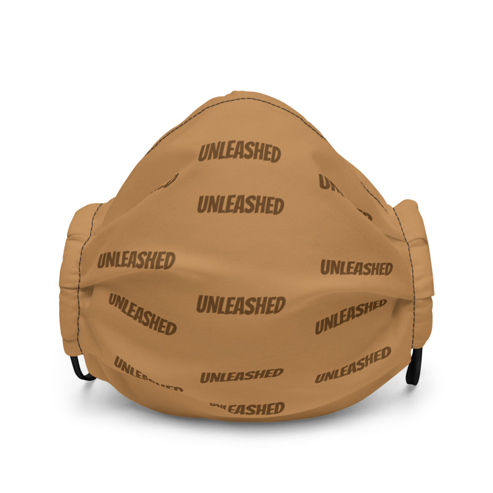 Chameleon Unleashed Logo Face Mask (Nude)