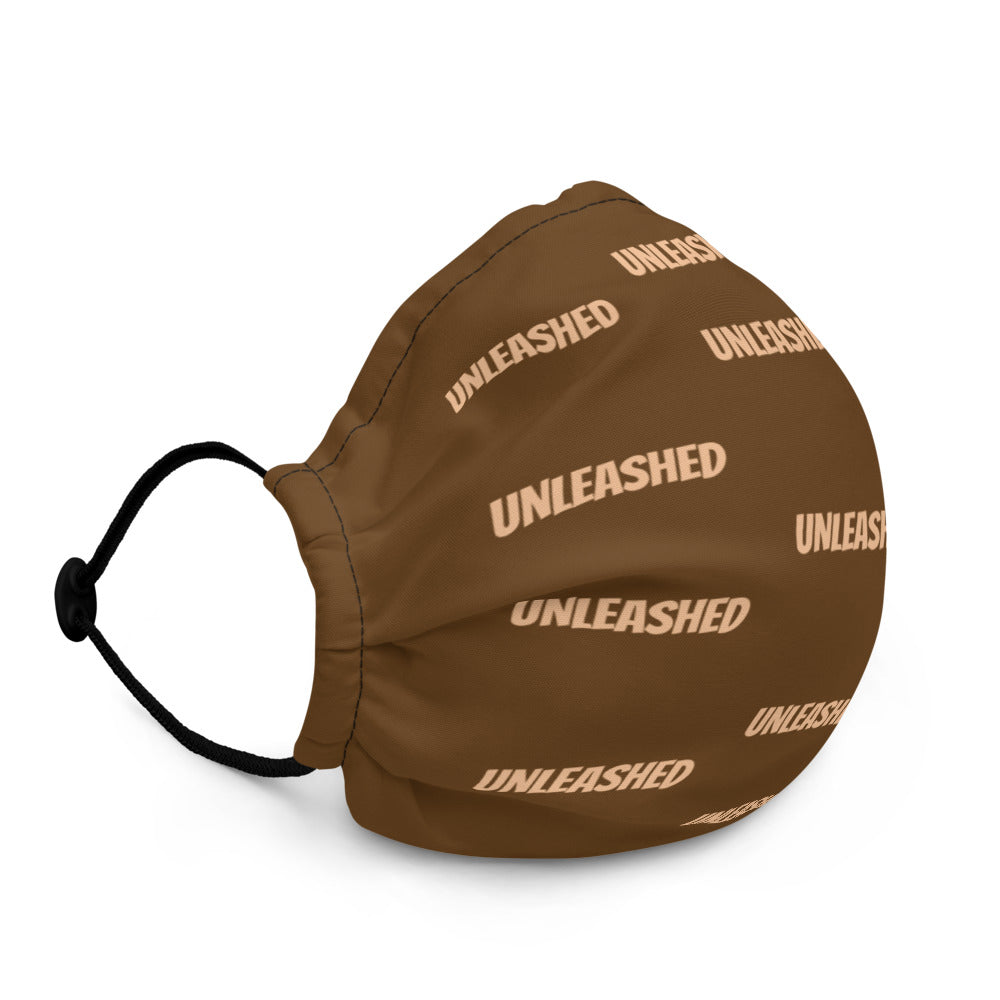 Chameleon Unleashed Logo Face Mask (Chocolate)