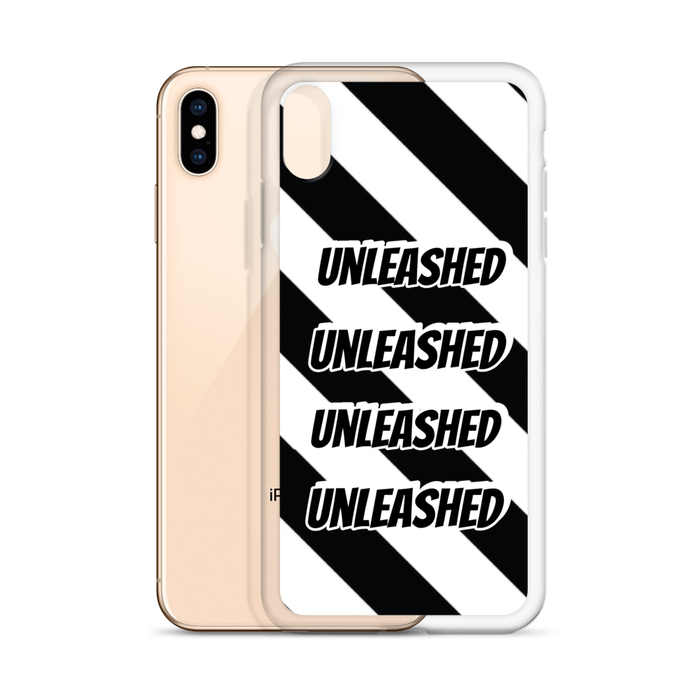 Chameleon Unleashed Striped Monogram iPhone Case