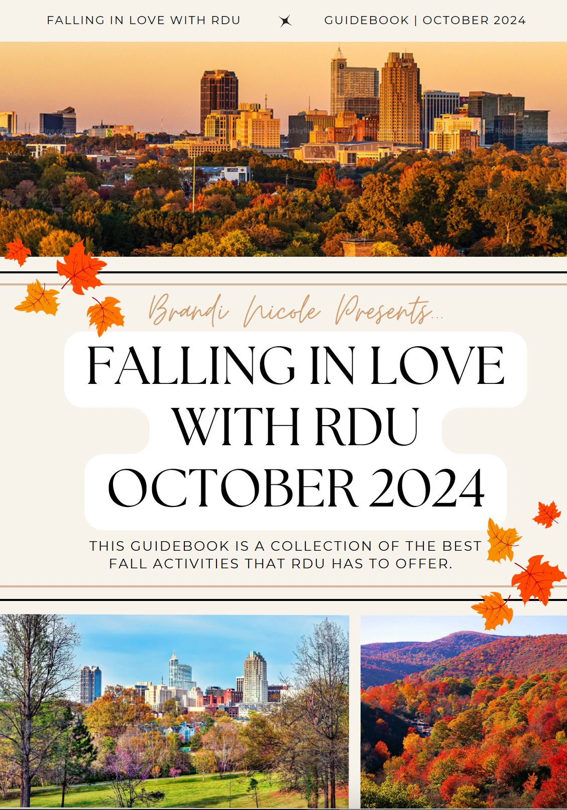 Falling In Love With RDU Guidebook October 2024