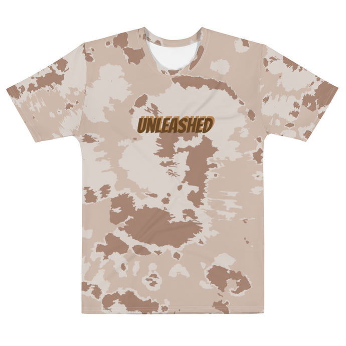 UNLEASHED Brown Camo Unisex T-shirt