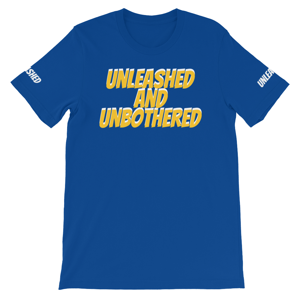 Unleashed and Unbothered Short-Sleeve Unisex T-Shirt