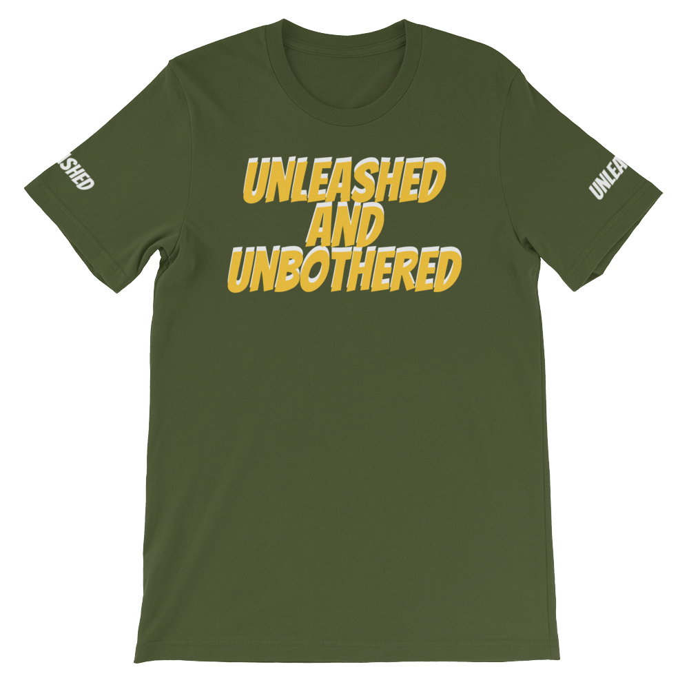 Unleashed and Unbothered Short-Sleeve Unisex T-Shirt