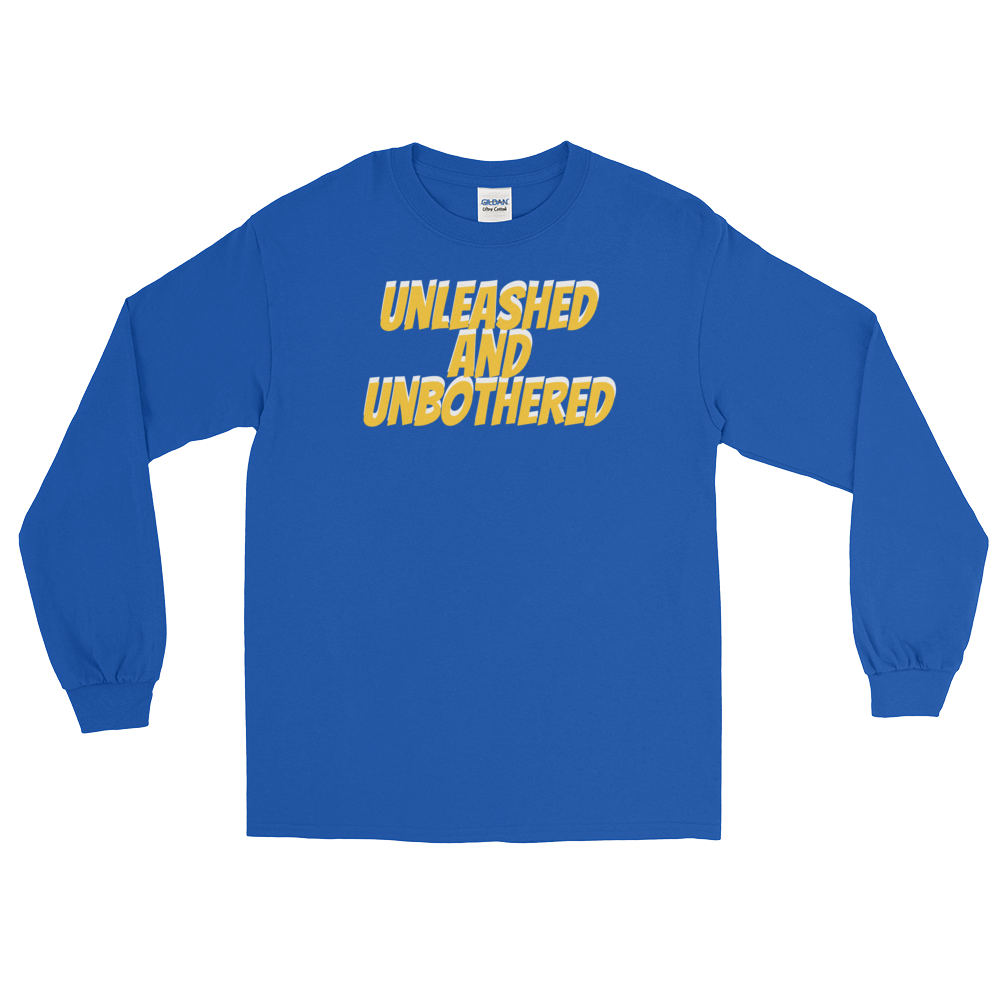 Unleashed and Unbothered Long Sleeve Unisex T-Shirt