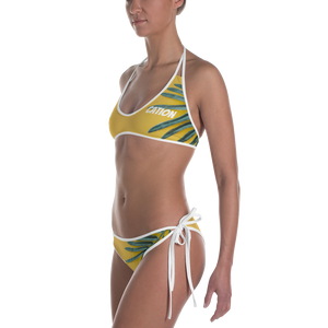 Chameleon Unleashed Canary Island Slaycation Bikini Swimsuit