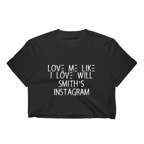 Love Me Unisex Crop Top