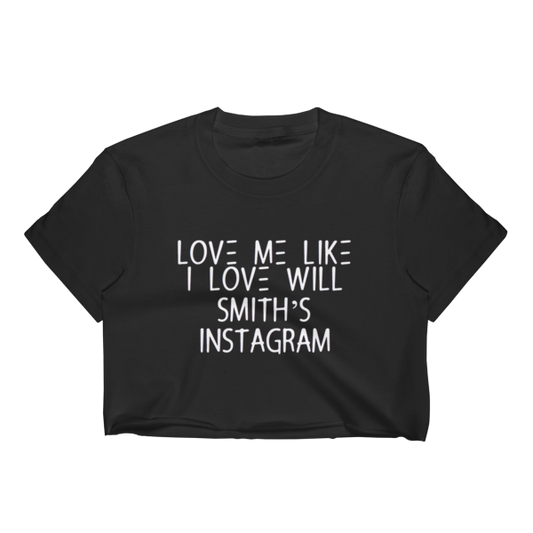 Love Me Unisex Crop Top