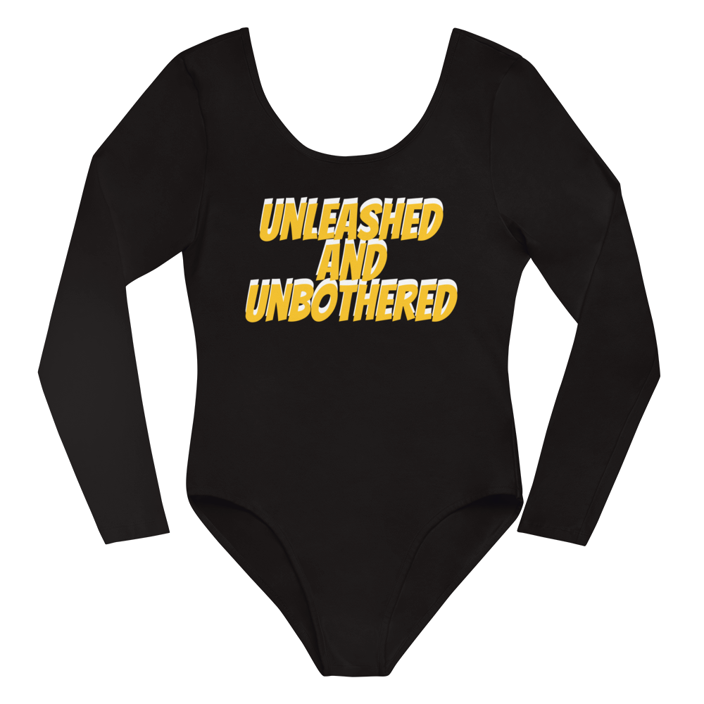 Unleashed and Unbothered Long Sleeve Bodysuit