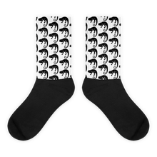 Chameleon Unleashed Logo Monogram Unisex Socks (White)