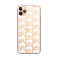 Chameleon Unleashed Logo Monogram iPhone Case (White)
